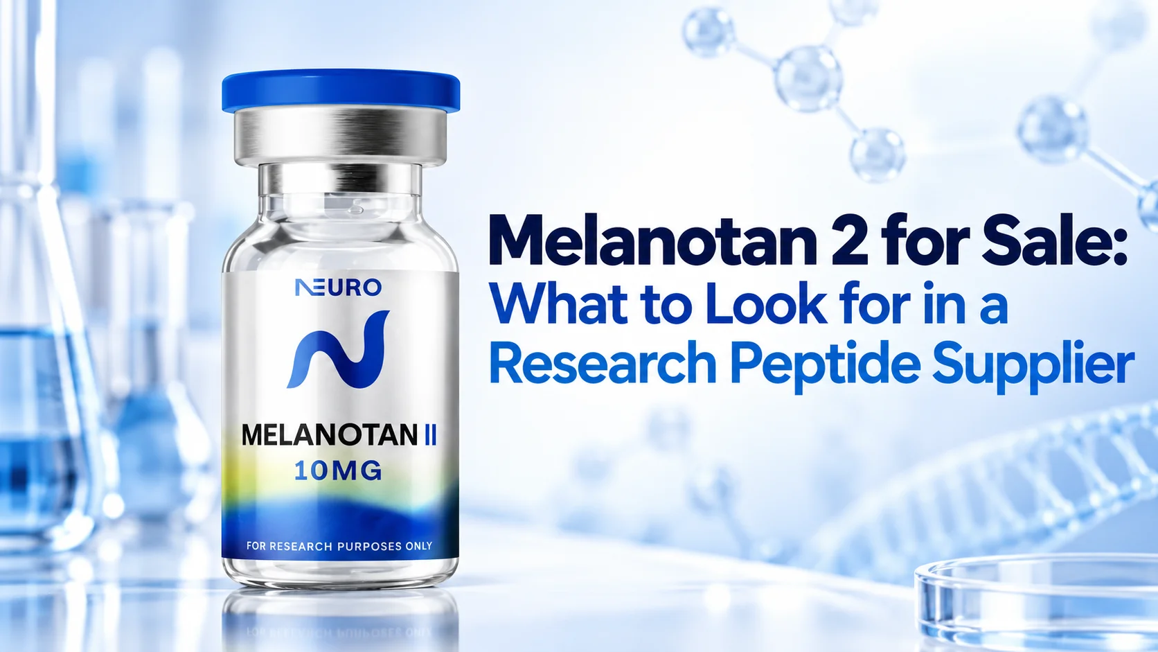 Melanotan 2 for Sale: What to Look for in a Research Peptide Supplier